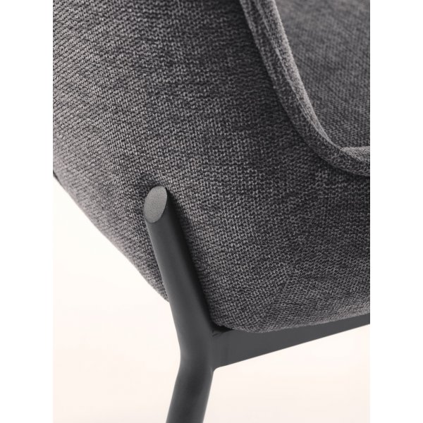 Chaise de salle à manger Alberta - Gris foncé Chaise de salle à manger Alberta - Gris foncé