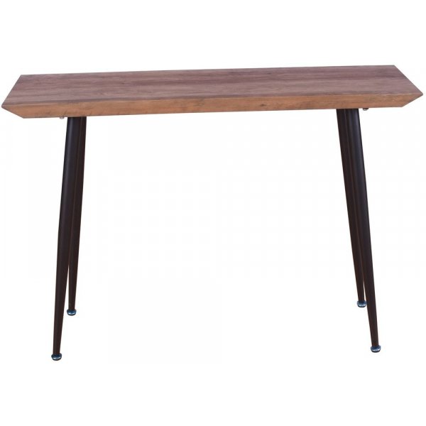 Flexibus konsolbord 110 x 30 cm - Svart/vintage teak