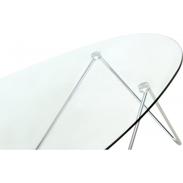 Elipse soffbord 95 x 71,5 cm - Krom Elipse soffbord 95 x 71,5 cm - Krom