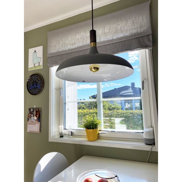 Plafonnier Sense / Gris/laiton mat Plafonnier Sense / Gris/laiton mat