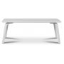 Visby soffbord bjtr 120 cm - Vit