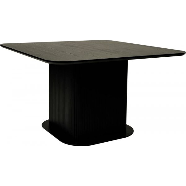 Corbin matbord 130 cm - Svart askfanér Corbin matbord 130 cm - Svart askfanér