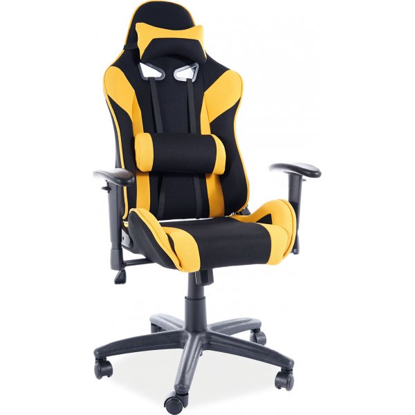 Viper Kid gamingstol - Svart/gul