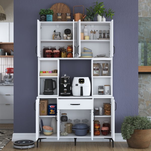 Armoire Jericho 129 - Blanc Armoire Jericho 129 - Blanc