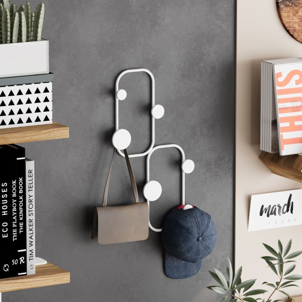 Cintre Coccinelle - Blanc