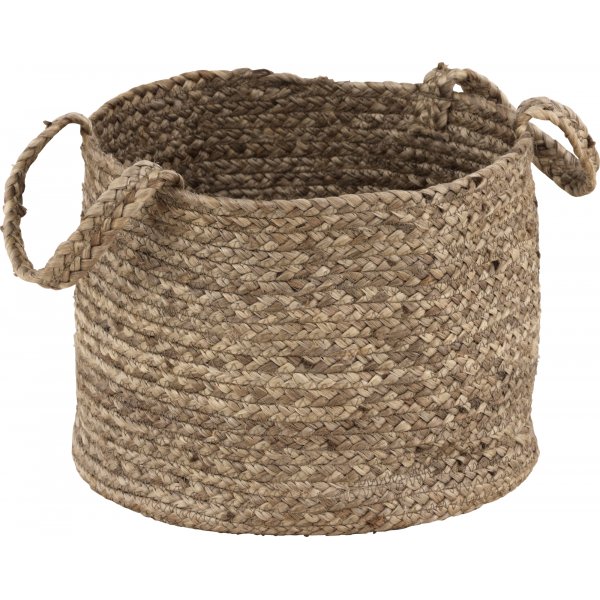 Panier Bhopal 35 cm - Jute fonc