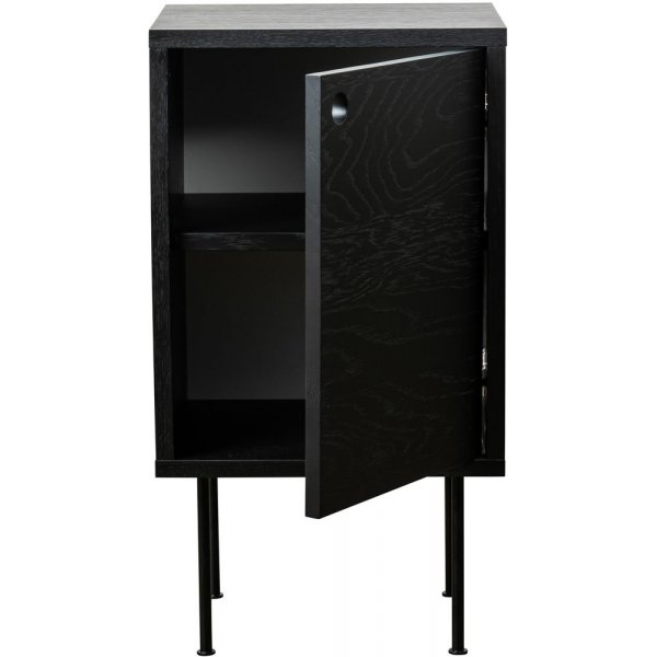 Volume sängbord i svartbetsad ek Volume sängbord i svartbetsad ek