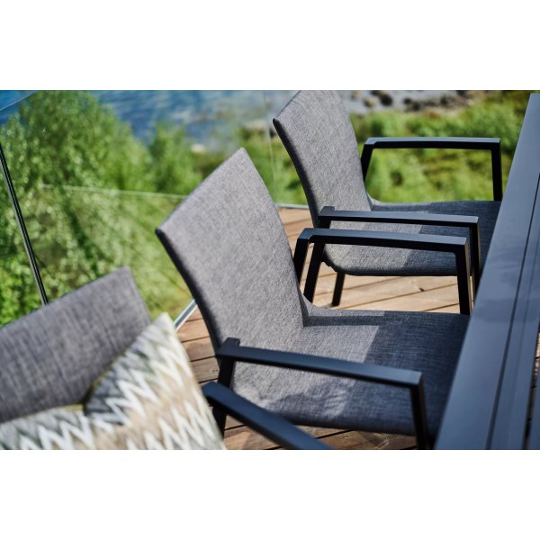 Chaise de salle à manger large - Noir + Détachant pour meubles Chaise de salle à manger large - Noir + Détachant pour meubles