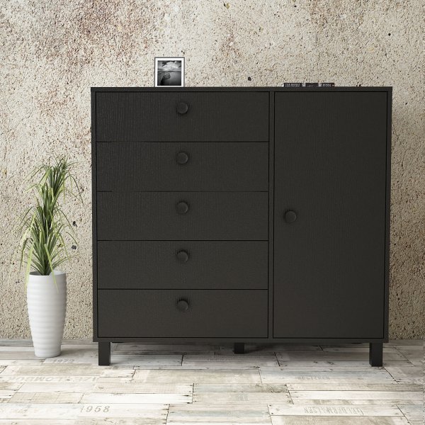 Vilamo byrå 83 - Svart Vilamo byrå 83 - Svart