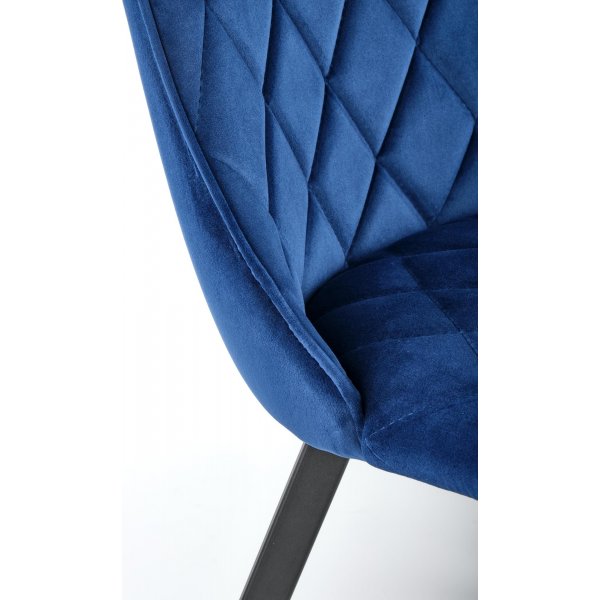 Chaise de salle  manger Cadeira 450 - Bleu