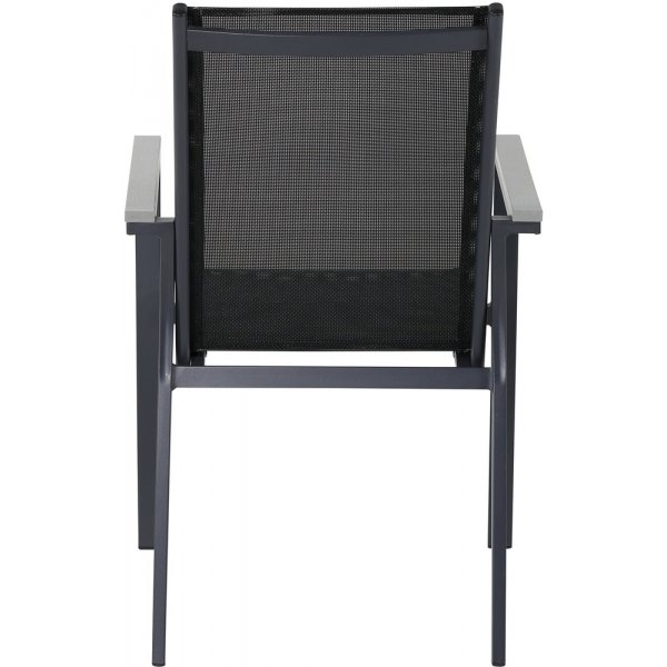 Parma matstol - Svart/Grå Parma matstol - Svart/Grå