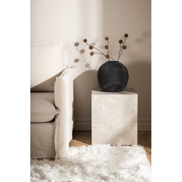 York Hoge salontafel 40 x 40 cm - Beige York Hoge salontafel 40 x 40 cm - Beige