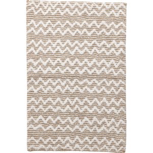 Tapis Philippa 60x90 cm - Sable/blanc