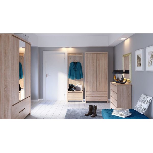 Filippa garderob - Ljus ek