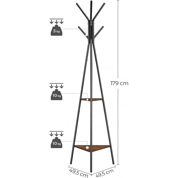 Cintre Eino - Marron/noir