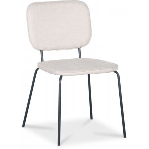 Lokrume stol - Beige tyg/svart