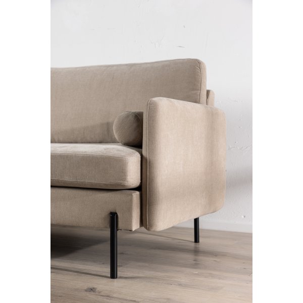 Antibes 2-sits soffa - Beige/Svart Antibes 2-sits soffa - Beige/Svart