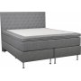 Bed 180x200 cm grijs pocket 5 zones