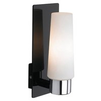 Månstad Vägglampa - Svart/Krom/Vit Månstad Vägglampa - Svart/Krom/Vit