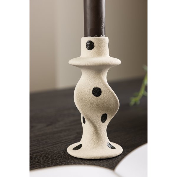 Glory ljusstake - Svart/Vit Glory ljusstake - Svart/Vit