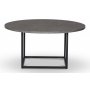 Sintorp runt soffbord 90 cm - Betong (Exklusivt laminat)