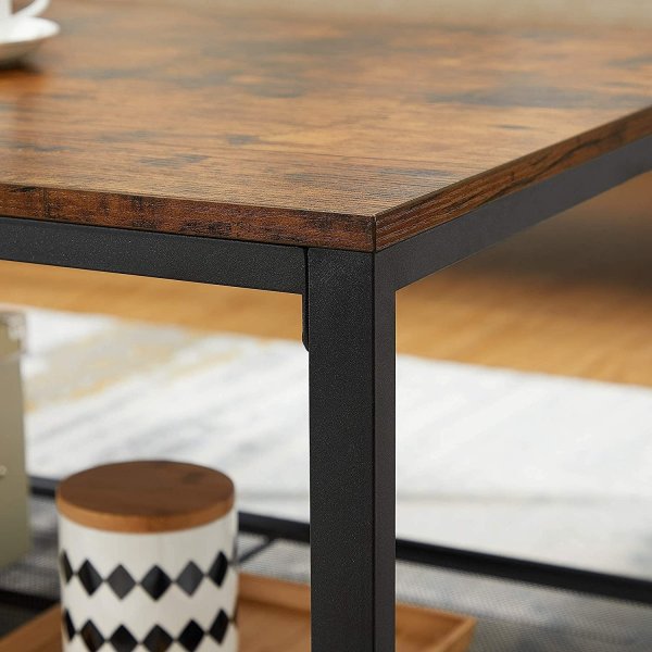Nick soffbord 106 x 60 cm - Brun/svart Nick soffbord 106 x 60 cm - Brun/svart