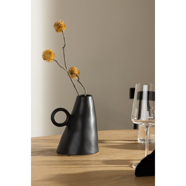 Vase Ovy - Noir