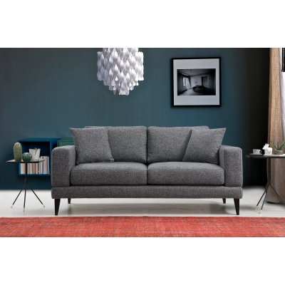 Nordic 2-sits soffa - Mrkgr