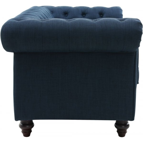 Soffa 2-sits chesterfield bl - Herron