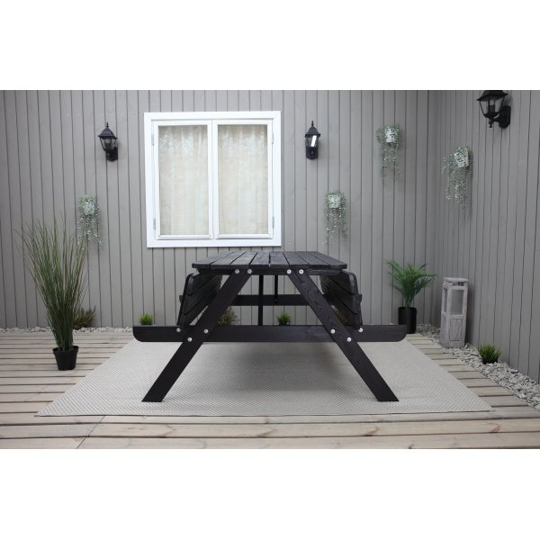 Rasta bankenset - Zwart