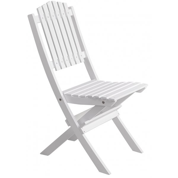 Table de groupe d\\\'extérieur Wilma 65 x 65 cm avec 2 chaises Visby - Blanc Table de groupe d\\\'extérieur Wilma 65 x 65 cm avec 2 chaises Visby - Blanc