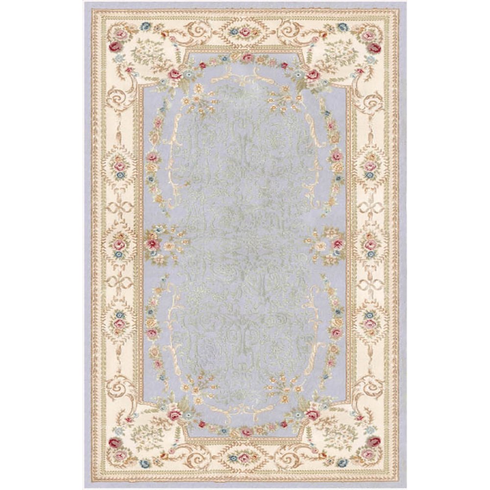 Veluro 1800 matta - Blå - 80 x 150 cm - Gummerade mattor, Mattor