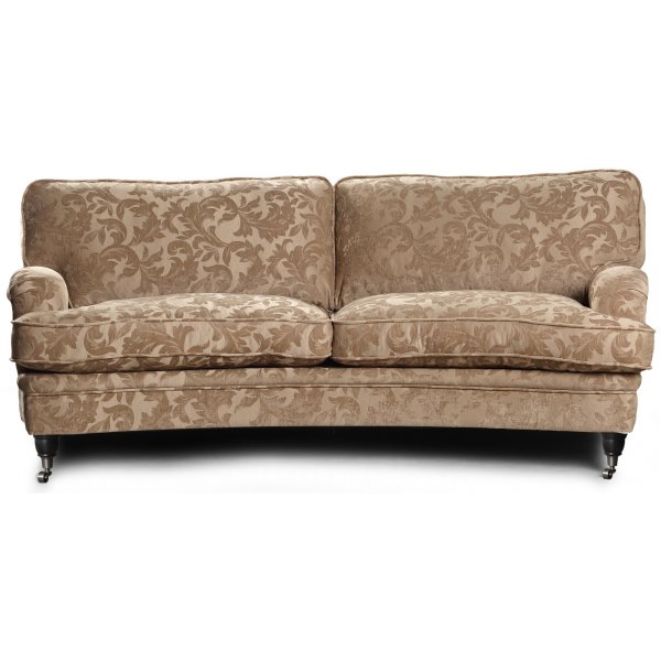 Howard Sir William svngd soffa (Dun) - Mobus Darkbeige Floral