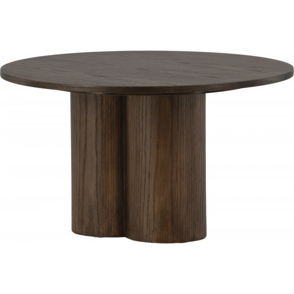 Table basse Ø80 cm en daim - Olivia Table basse Ø80 cm en daim - Olivia