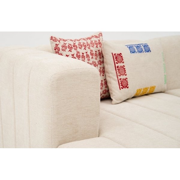 Beyza mini divansoffa v�nster - Cream