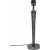 Pied de lampe Bob - Chrome noir - 43 cm