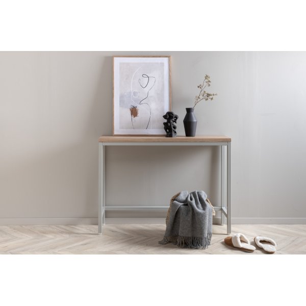 Table relief Charlotte 110 x 30 cm - Gris Table relief Charlotte 110 x 30 cm - Gris