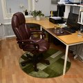 The Private Office. Underbar stol. Man sitter, tja, vad säger man mer, man kan inte mer än sitta, men ska man sitta, ska man sitta bra, om inte perfekt. Alltså perfekt. Best reg. Totte. Ashley stol - brun