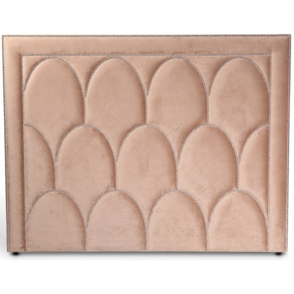 Bianca sänggavel Beige (Sammet) - Valfri bredd Bianca sänggavel Beige (Sammet) - Valfri bredd