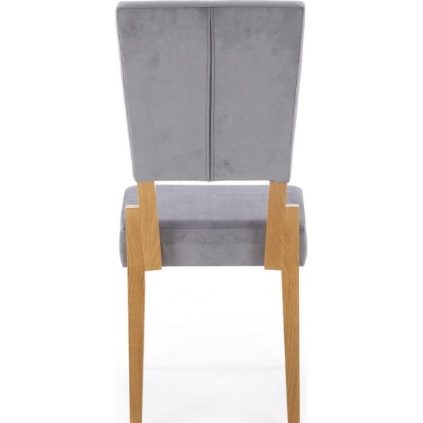 Chaise de salle à manger Daly - Chêne/gris Chaise de salle à manger Daly - Chêne/gris