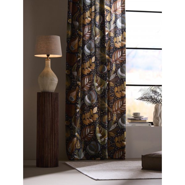 Rideau A&E lot de 2 2 x 145 x 250 cm - Rouille Rideau A&E lot de 2 2 x 145 x 250 cm - Rouille