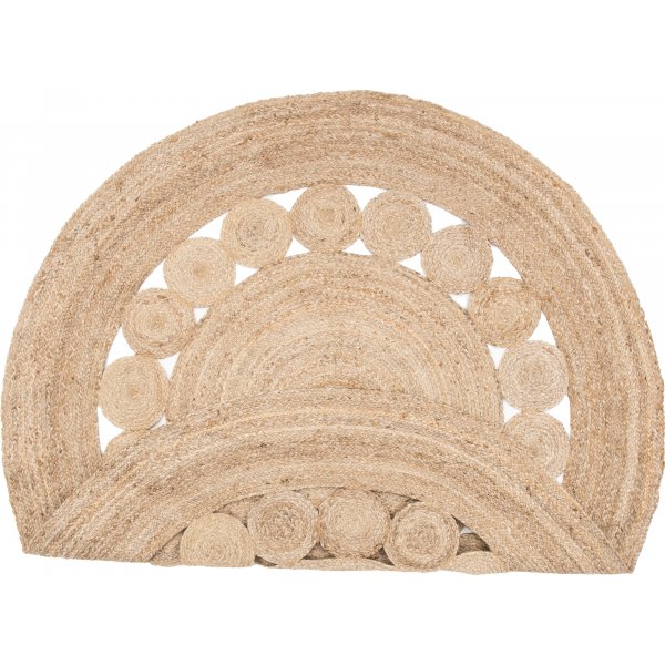 Elis matta Ø200 cm - Jute Elis matta Ø200 cm - Jute