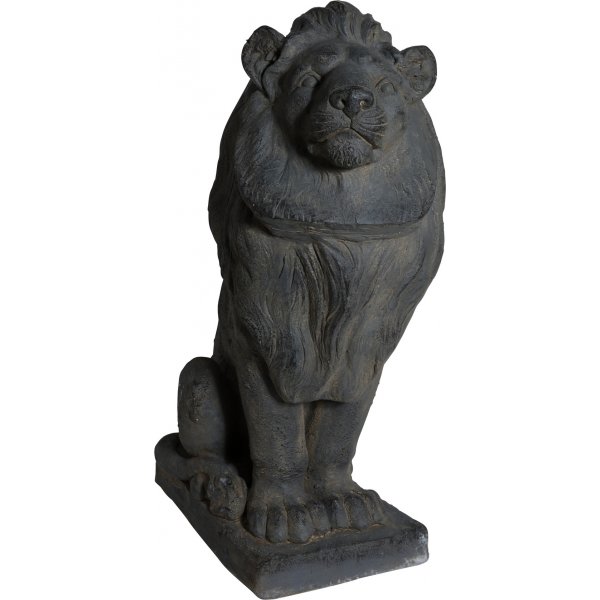 Trdgrdskonst Staty lejon - H80 cm