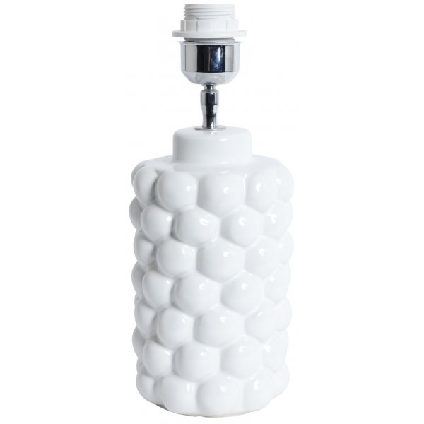 Big Bouble lampfot H32 cm - Vit