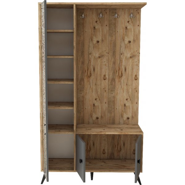 Vilamo hallm�bel - Furu/antracit