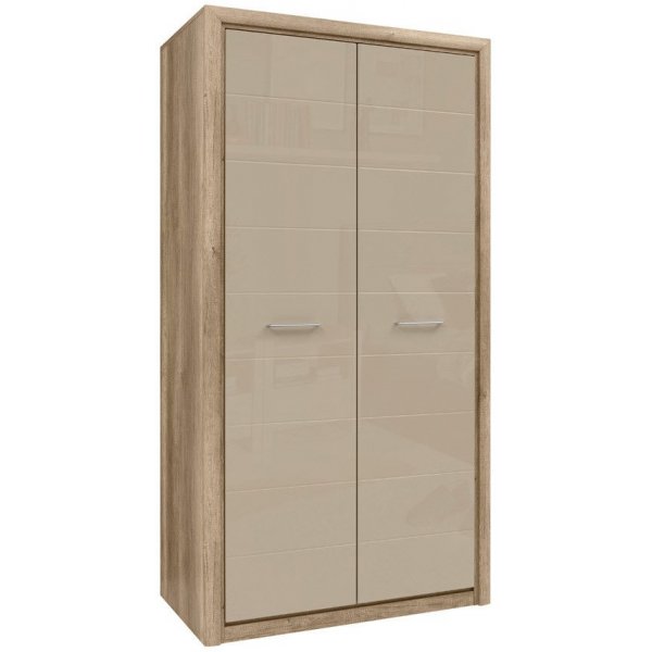 Pontus garderob - Ek/beige Pontus garderob - Ek/beige