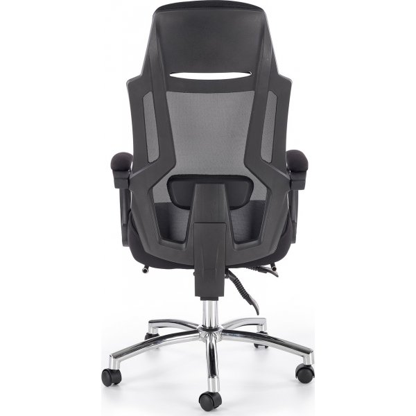 Chaise de bureau Roy - Noir/gris