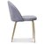 Tiffany velvet stol - Gr/Mssing