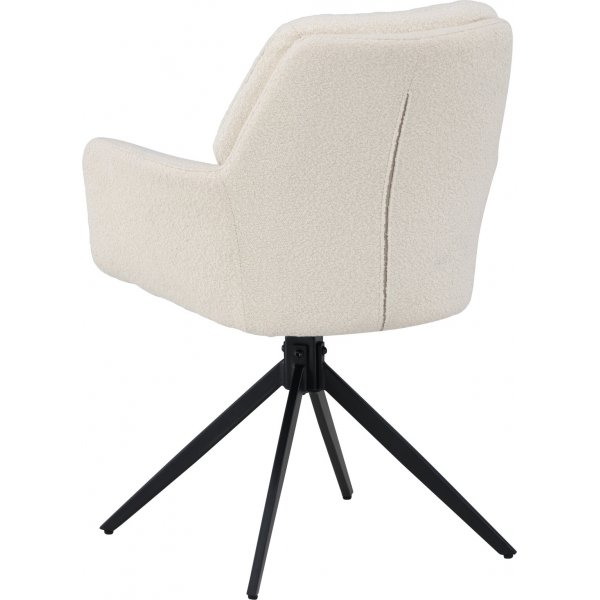 Manchi matstol - Vit/svart Manchi matstol - Vit/svart