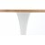Sumner matbord 80 cm - Ek/vit + Mbelvrdskit fr textilier